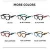 Fashion New Ins Cat Eye Reading Glasses Unisex Fashion Anti Blue Light Hyperopia Men Women Oversized Vintage Retro Far Sight Eyeglasses