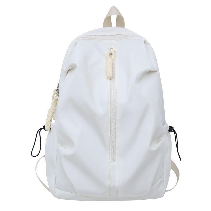 School Bag College Students New High School Students Simple Niche Design Large Capacity Backpack Junior High School Students Travel Backpack