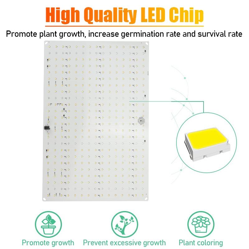 8000W LED Vollspektrumlampe Ultradünnes Wachstumslicht LED Pflanzenlicht Glühbirne Gewächshäuser Indoor Phytolampe Growzelt 45*30cm
