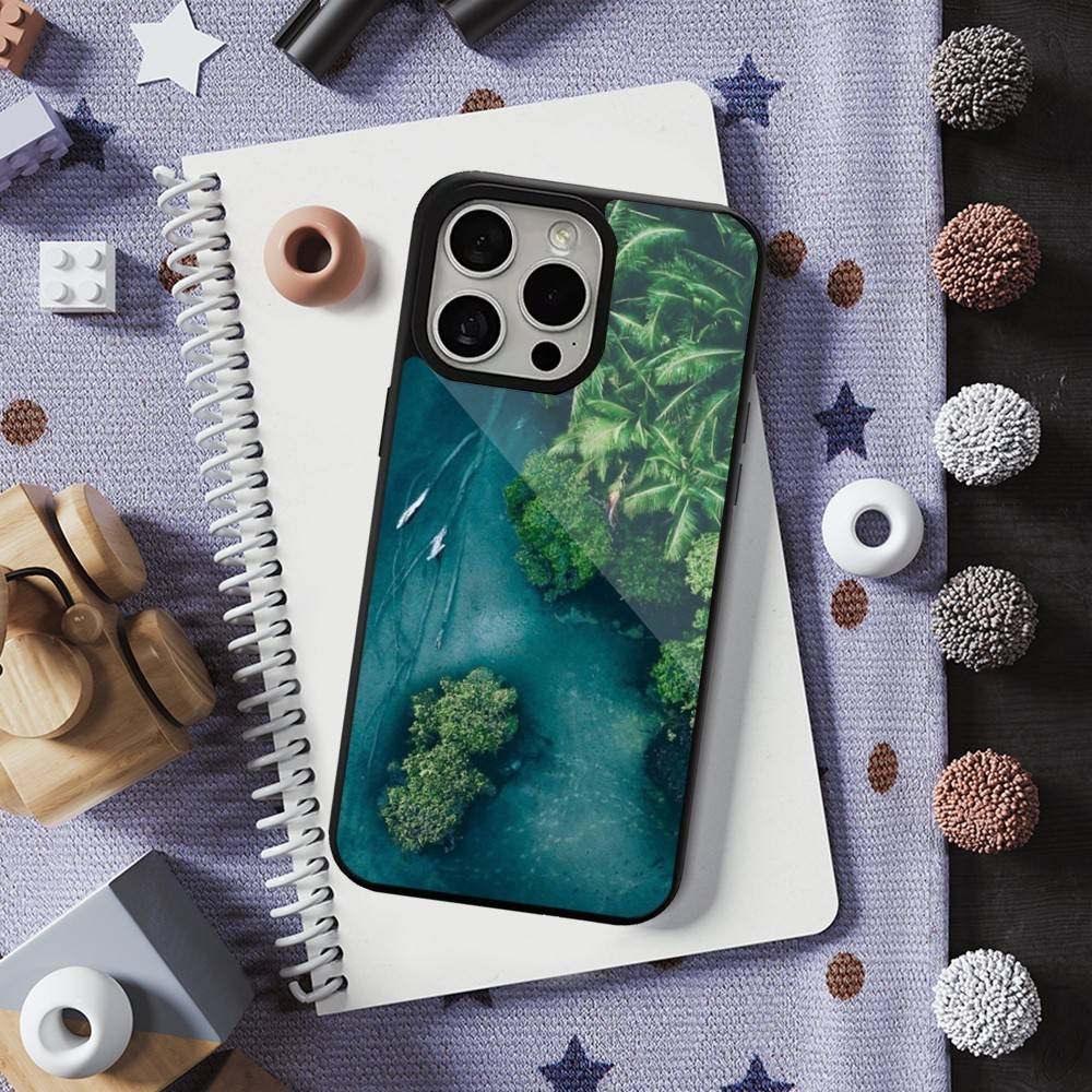 MALDIVES Travel Map For iPhone 12,Pro,16,15,Mini,13,17,Max,11,14,Plus,For Magsafe,Magnetic Wireless Charging Case