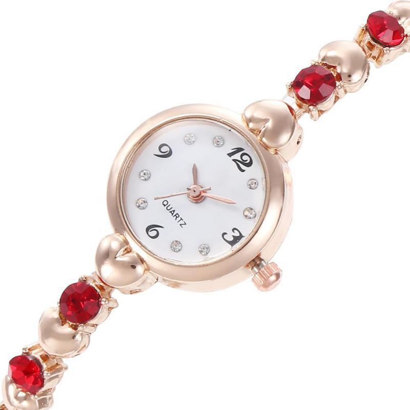 Fashionable Ladies Bracelet Simple Design Versatile Jewelry Quartz Movement