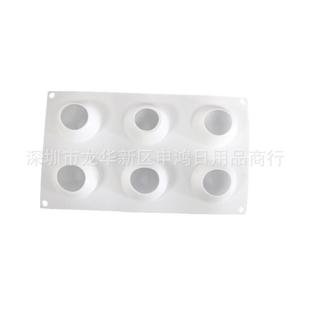 

6 Яблочный мусс, форма для торта, помадка, силиконовая форма, сделай сам, десерт, Рождество белый