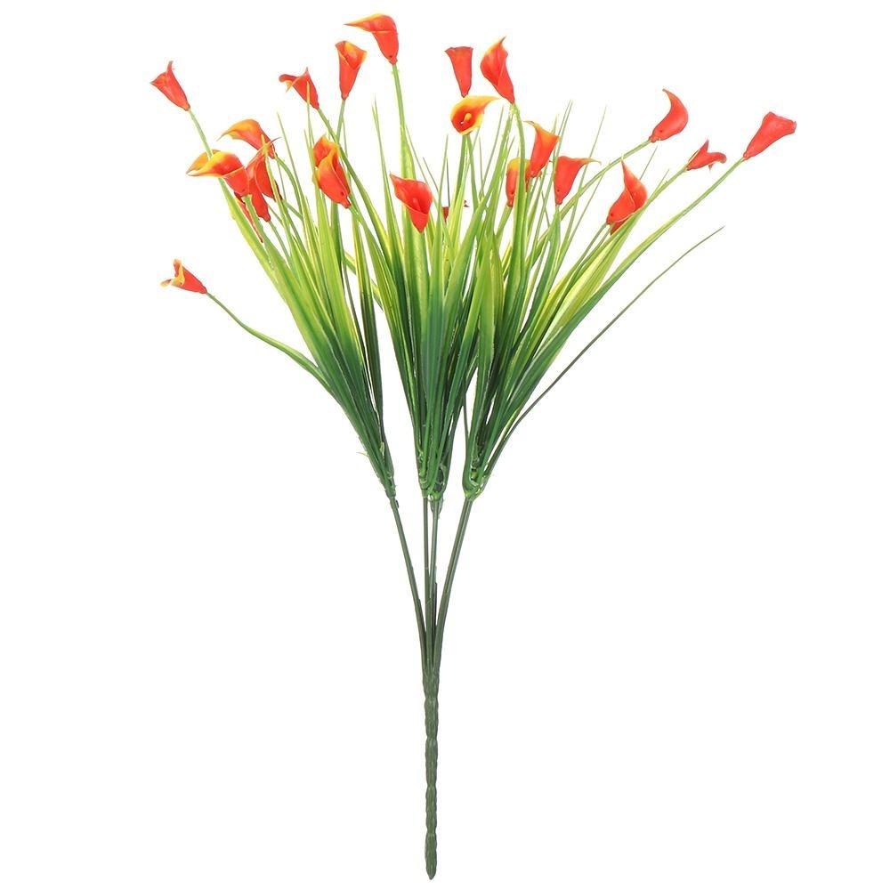 Floral Arrangement Mini Artificial Calla Wedding Lily Aquatic 25 Heads/Bouquet  Table Decoration