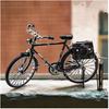 2025 New 51 Pcs DIY Retro Bicycle Model Ornament For Kids, Creative 1:10 Simulation Mini Bicycle Model Scale Kit With Inflator and Briefcase, Finger