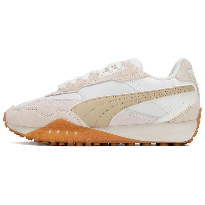 Puma Blktop Rider White Brown Unisex 401440-04 EU 44.5