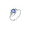 925 Sterling Silver Tanzanite Natural Gemstone Designer Ring Size  4.75 US Gift  Wedding,Engagement,Birthday,Anniversary,Gift