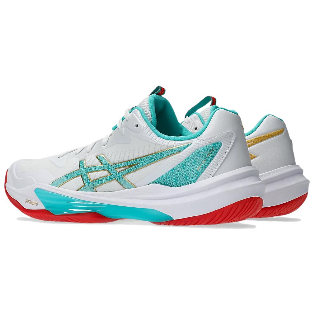 New Asics Sky Elite FF 3 Abrasion Resistant Support Low Top Training Shoes Women's White Blue 1052A088-960