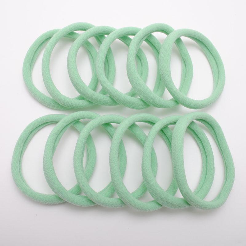 12Pieces Women Elastic Hair Bands Seamless Tie Big Hair Scrunchies Heavy Hair Gum Hair Accessories Birthday Gift Hair Holder