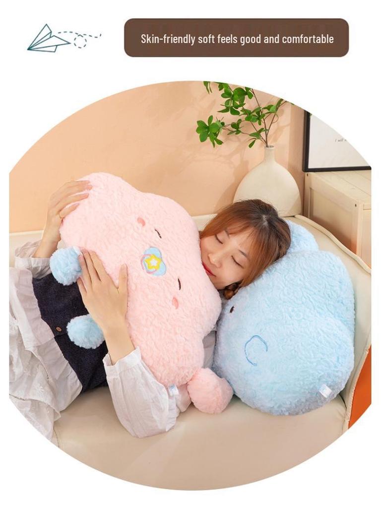 Nordic Cloud Plush Pillow Doll: Cute Mood Sofa & Window Décor