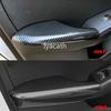For Honda Civic 11th Gen   Carbon Fiber Car Door Armrest Panel Cover Trim Decorative Sticker Interior Accessories