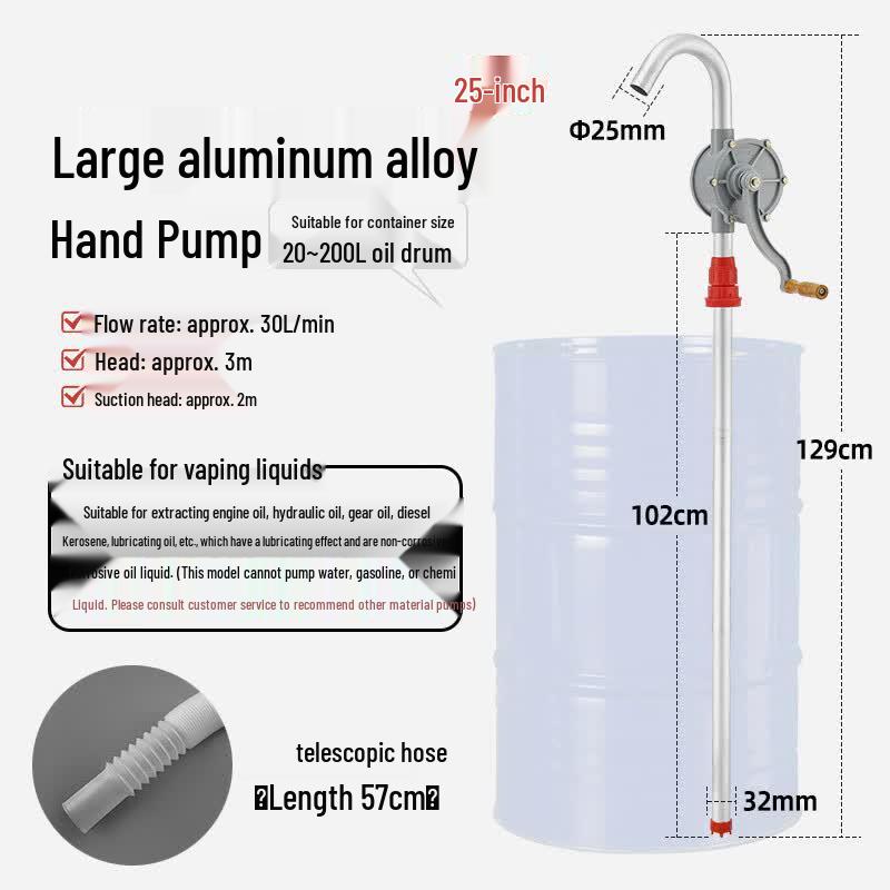 Qichi Explosion-Proof Aluminum Manual Diesel Pump