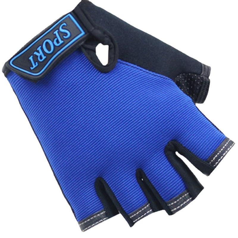 Children's Half-finger Gloves Riding High Elastic Outdoor Sun Protection Exercise