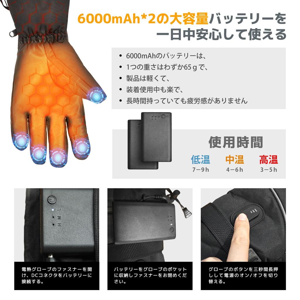 thick 3 seconds instant Electric heated electric heated for heated gloves with temperature warm to the touch screen cold heater gift for winter [2024