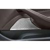 Silver Steel Inner Door Speaker Frame Cover Trim For BMW 5 Series G30 2018-