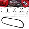 5pcs Gloss Black Headlight Taillight Grille Surround Cover Trims Replacement for Mini F55 F56 F57 One Cooper S JCW 2014+