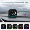OBD GPS Auto Lkw Universal Head-Up Windschutzscheibe Display HUD LED Projektor Geschwindigkeit Alarm Tachometer Geschwindigkeitswarnsystem