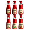 6Pcs Halloween Spices Condiments Matching Costume Spices Group Apron and Hat Set for Halloween Cosplay Party