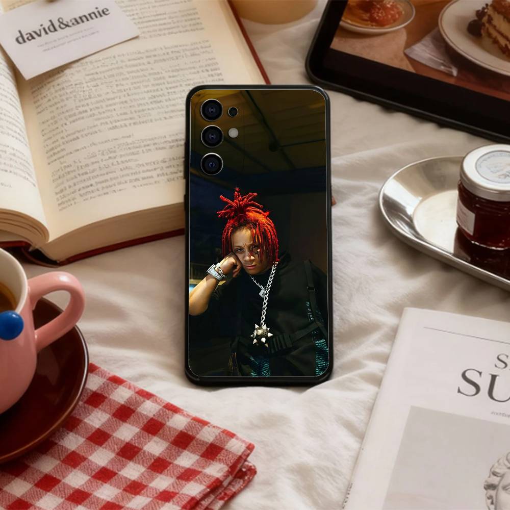 

R-Rapper T-Trippie R-Redd Phone Case For Samsung S 25,24,23,22,30,21,10,9,Ultra,Plus,Lite,FE,4,5 G Soft Black Case Samsung S21lite