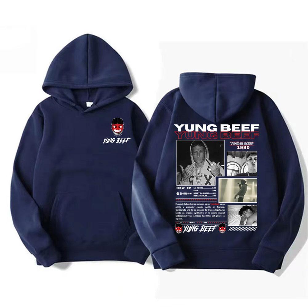 Rapper Yung Beef Album Hoodies Men's Clothing Fleece Long Sleeve Pullovers Hoodie Fashion Sweatshirt