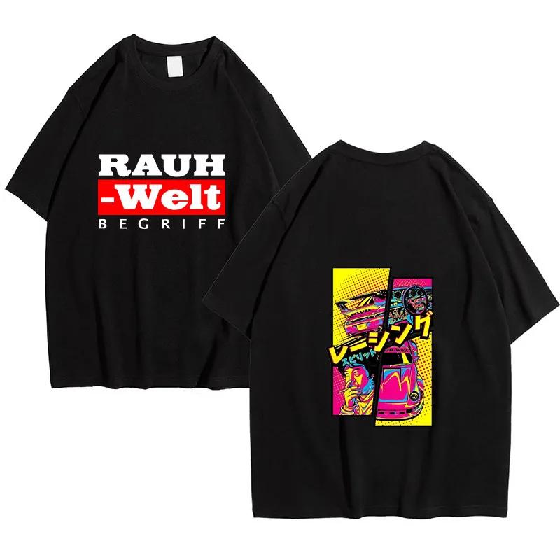 

Back Retro Turbo RWB 993 New T-shirt Men Short Sleeve Hip Hop Street Boy Casual Tops Harajuku Drive Sport Car Fashion White Tees XXXL темно-синього кольору