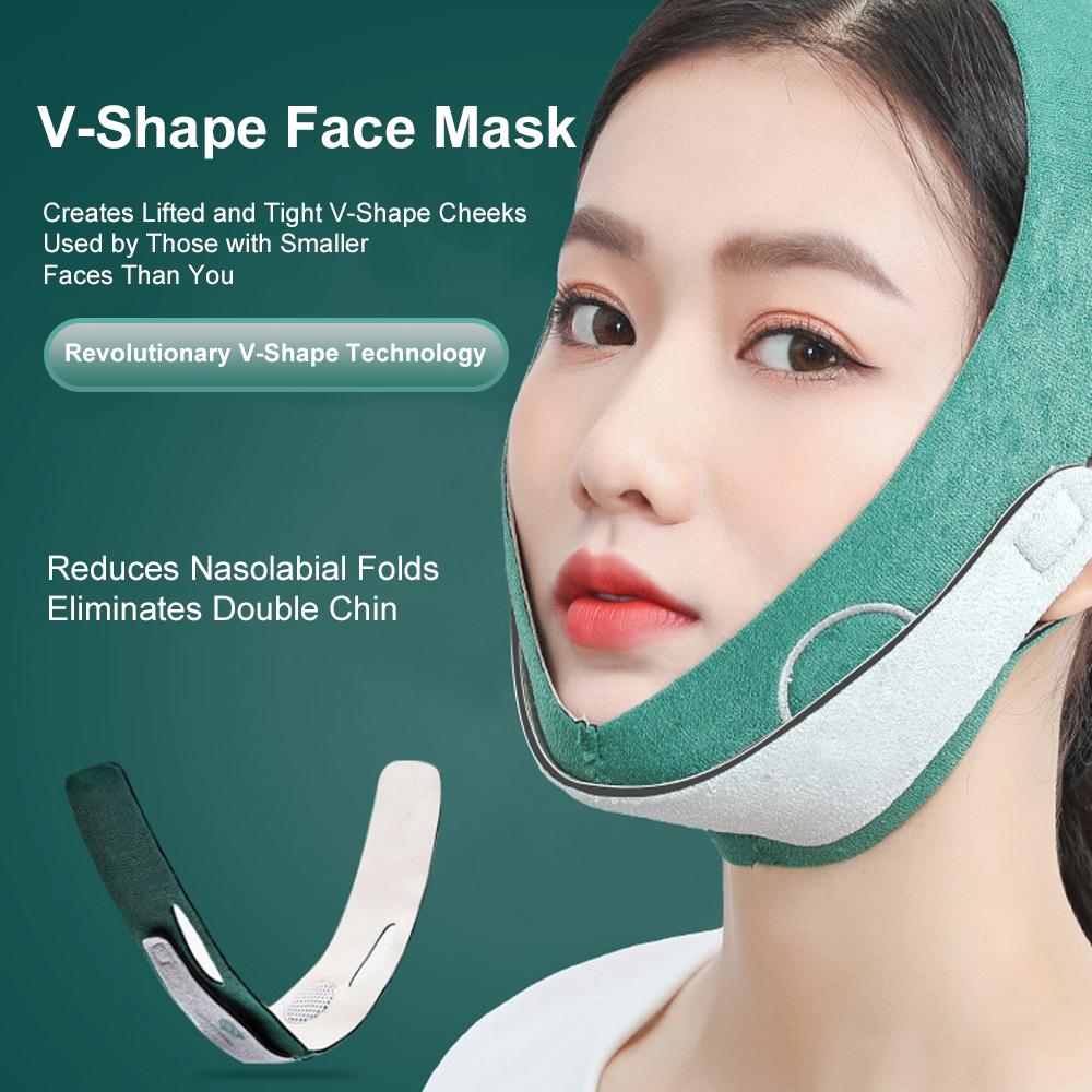 Chin Cheek Slimming Bandage V Shaper V Line Lifting Mask Face Lifting Anti Wrinkle Strap Band Sleeping Mask Beauty Health