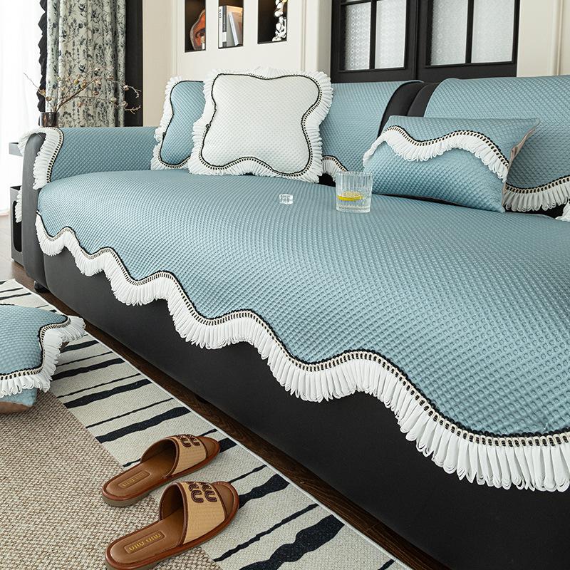 Cool Sofa Cushion Summer  New Cool Sofa Seat Cushion Universal Irregular One-Piece Sofa Cover