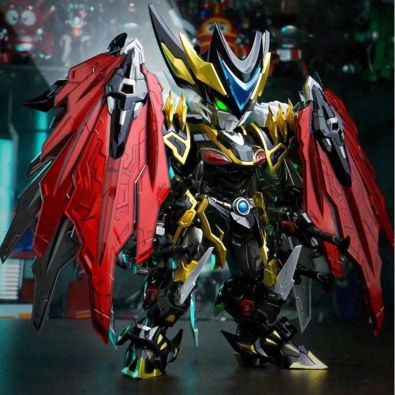 Motor Nuclear MNPQ-XH04 Gan Jiang MGSD Alloy Skeleton Model Kit Action Figures With Base Q-Version Assembly Toy Collectible Gift