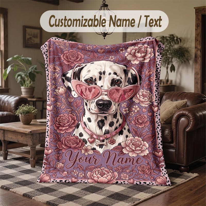 Daily Nurse Affirmations Theme Throw Blanket Custom Name Text Personalized Blanket Soft Cozy Blanket for Home Sofa Bed
