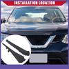 Front Windshield Wiper Side Cowl Extension Trim ONE Set  for Nissan Rogue