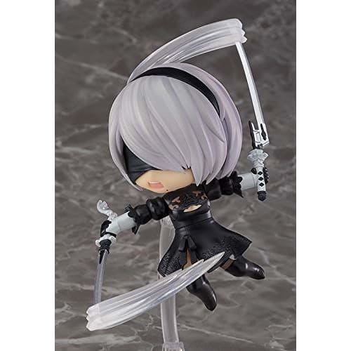 Square Enix Nendoroid NieR Automata 2B YoRHa No. 2 Type B Non-scale Plastic Painted Movable Figure Second Resale