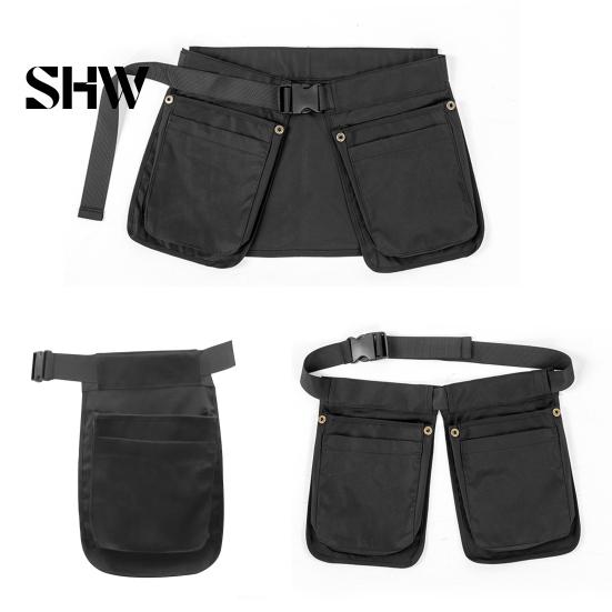 Outdoor Sport Waist Pouch Multi-function Belt Apron Bag for Outdoor, Large Capacity Multi-Pocket Hands Free Pouch, Adjustable Waistband Fanny