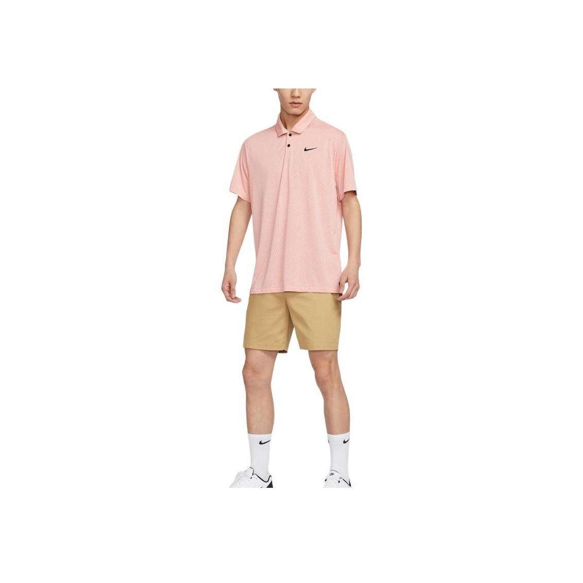 

Nike Dri-FIT Solid Breathable Casual Golf Quick-Dry Training Polo Shirt Men tops Guava-Ice FD5742-823 S