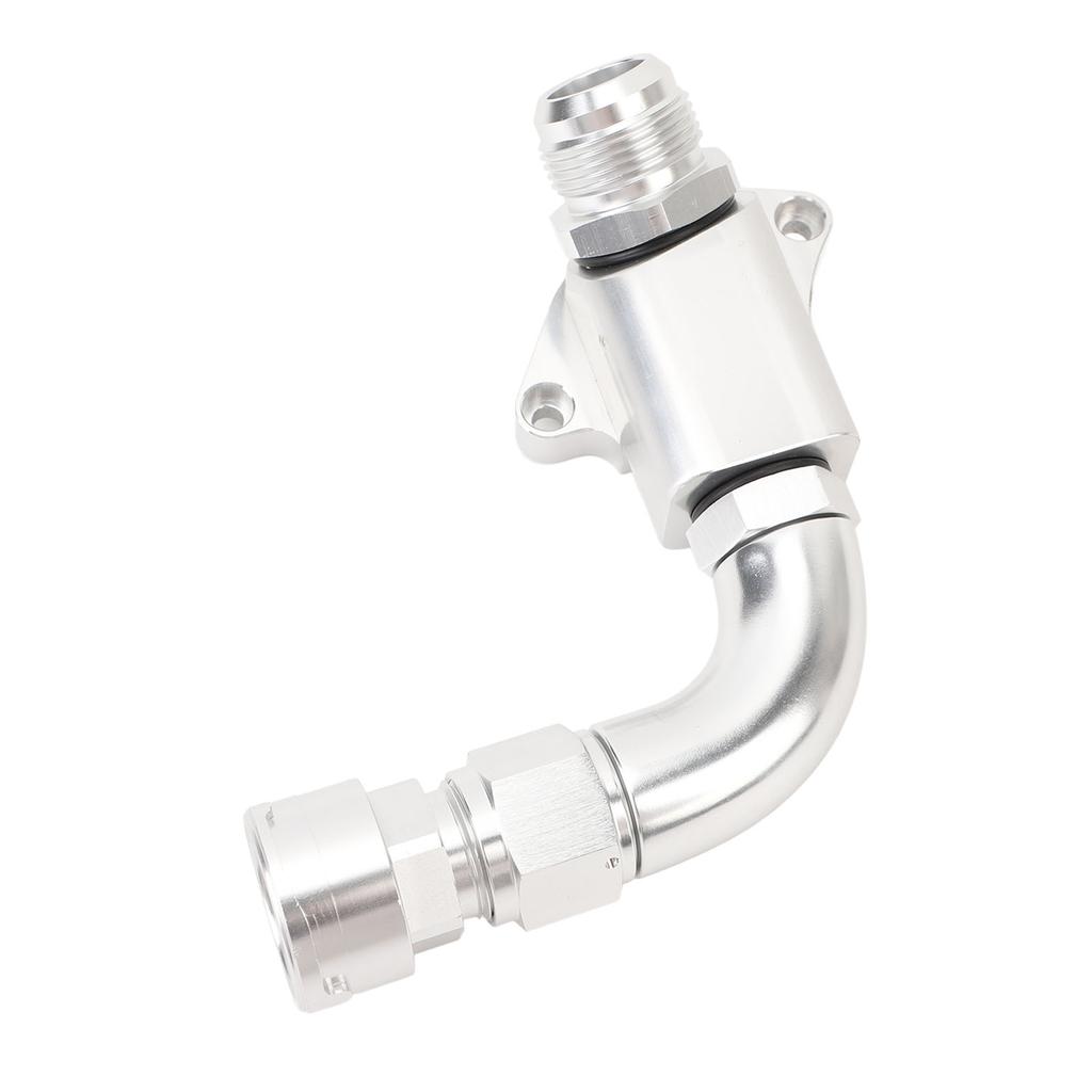 Upper Coolant Housing Filler Neck 16AN Connector Radiator Coolant Filler Neck with 1.1 Bar Radiator