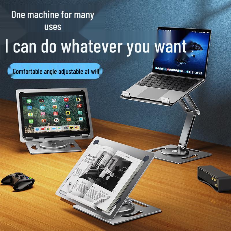 Germany 2026 Paifan Alloy 360° Rotating Reading & Tablet Stand for Laptops