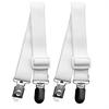2pcs Adjustable Elastic Bed Sheet Clip Mattress Cover Corner Holder Clip Fasteners Straps Grippers Elastic Hook Sets