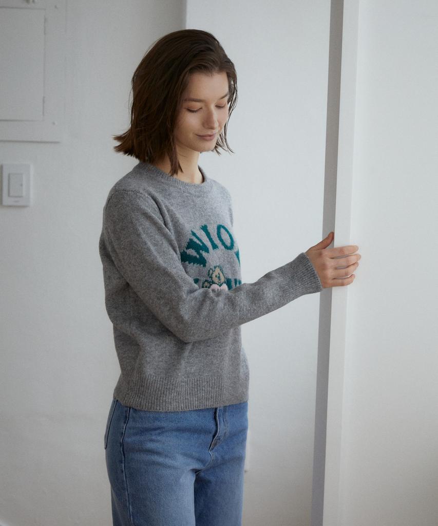 WIOE Wioe Love Knit_Grey