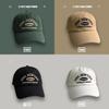 Fashionable Unisex Korean Vintage Baseball Hat In Multiple Colors With Eye-catching Embroidery Design