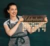 Inkdotpot Wooden Birthday Calendars with Hanging Dates DIY Birthday Tracker Plaque Wall Hanging, Farmhouse Decor- Dates To Remember Calendar