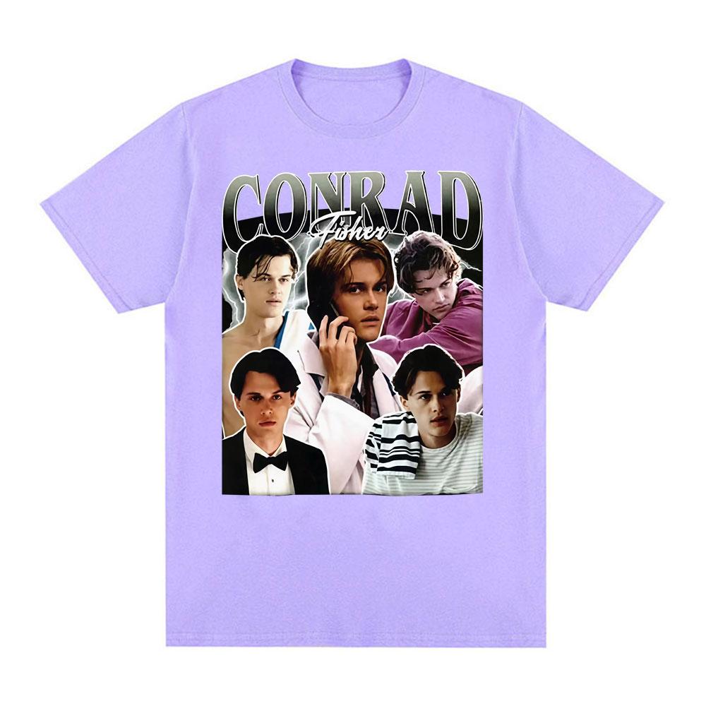 Conrad Fisher Cousins Beach Retro Graphic T Shirt Unisexs Clothing Fashion Gothic Cool Tshirts Unisex Casual Cotton Oversized Tshirt