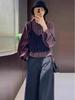 Korean Chic Plaid Shirt & Knit Camisole Vest Set - 2025 Autumn Women's Fashion
