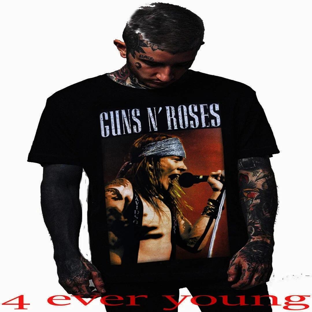 GUNS AND ROSES AXEL ROSE HARD ROCK PUNK ROCK T-Shirt M