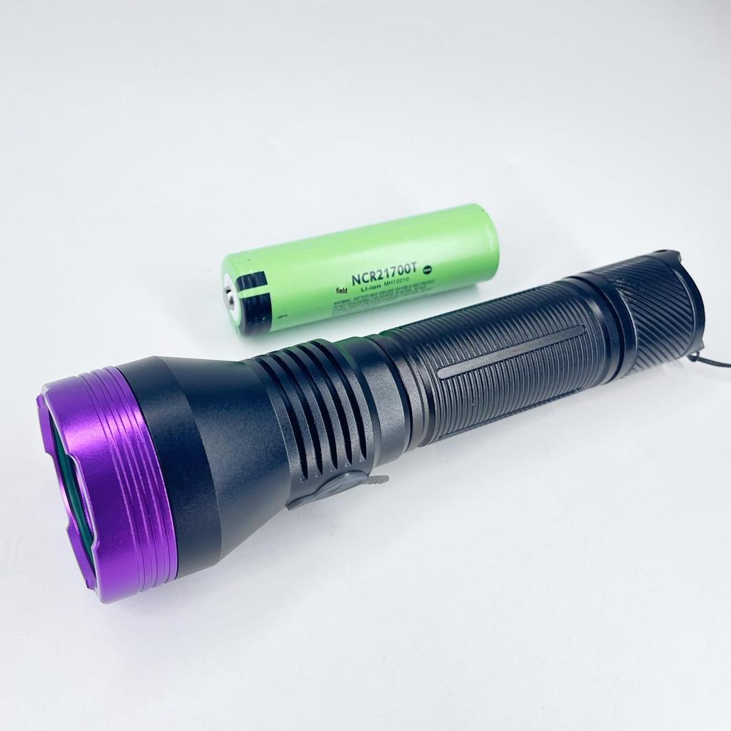 40W UV Flashlight - 365nm Anti-Counterfeit Money Detector for Fluorescence Detection