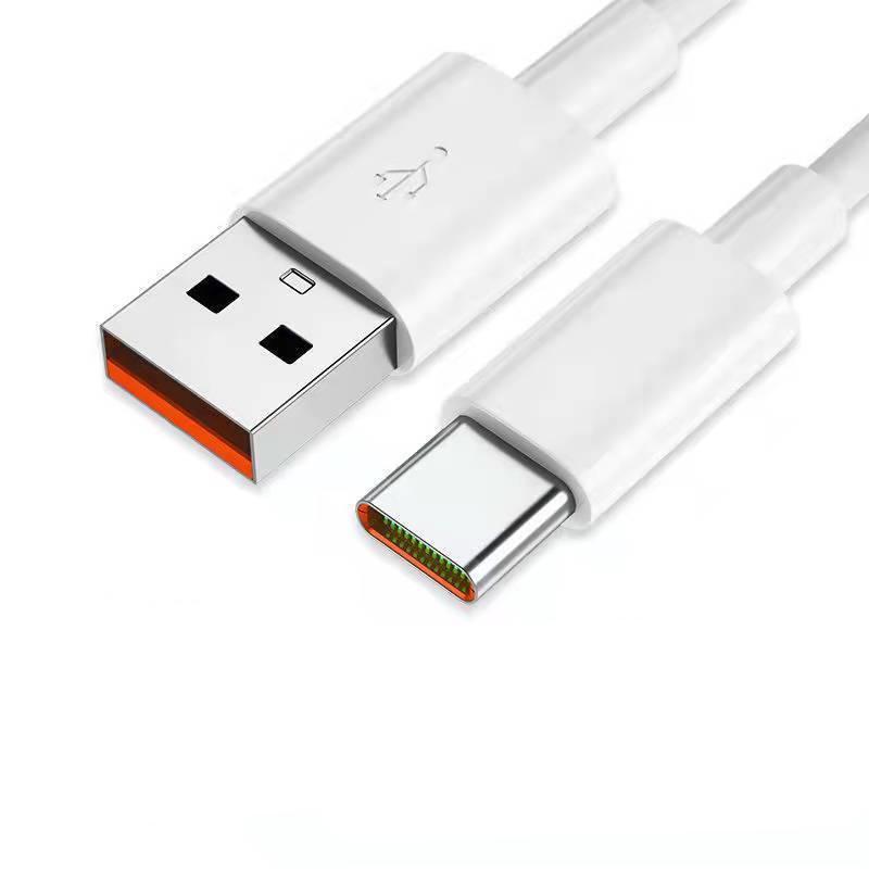 6A Type-C Super Fast Charging Cable, 66W Flash Charge, Compatible with Huawei