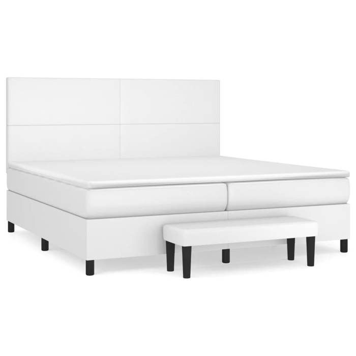 VidaXL Slat Bed Base with Mattress, Upholstered Bed, Double Bed, Adult Bedroom Interior Bed, Modern, 3137564