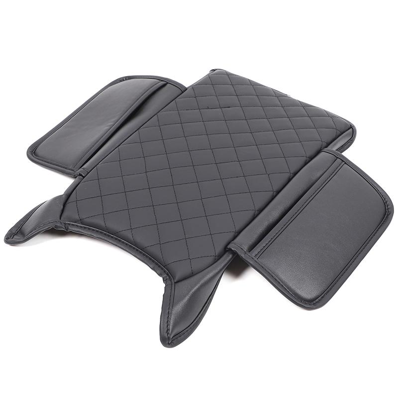 metyoucar For BMW X3 G45 2025-2026 Leather Black Car Central Control Armrest Box Cover Storage Bag Interior Car Accessories