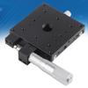  SEMX80 AS Linear Stage, Aluminum Alloy Manual Slide Table with   Roller , Machining for Laboratory Inspection Mechanical Equipment 