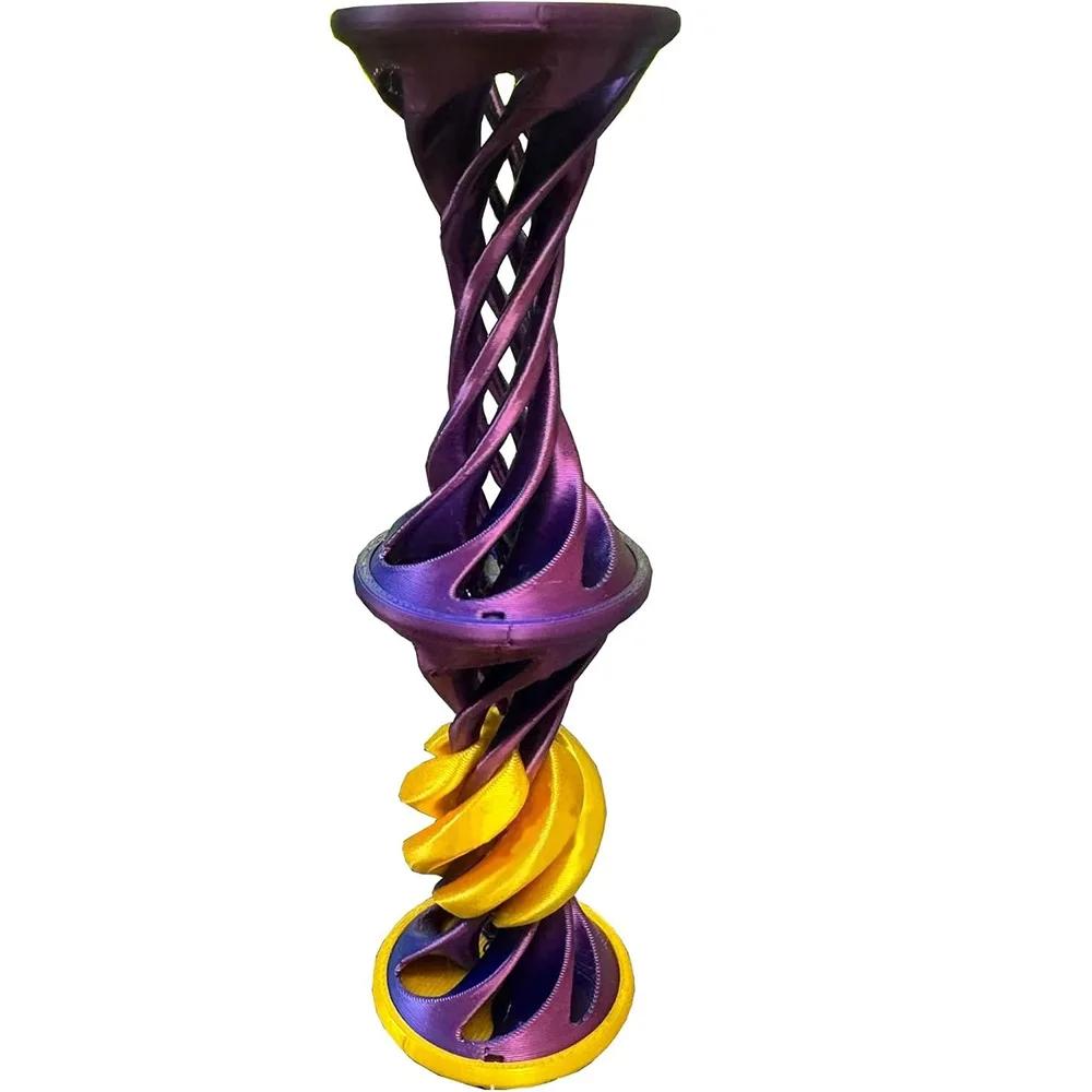 

Creative Anxiety Relaxing 3D Printed Gear Ball Gear Sphere Sensory Needs Spin Ball Rotary Fidget Toy Stress Ball for Kids фіолетовий