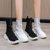Fashion Fashion 2025 Spring Autumn High on Platform Ladies Footwear Original Offer Comfortable and Elegant Stylish Casual Women's Shoes