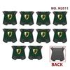 Medieval Military Castle Knight Building Blocks Riding Horse Wolf Bear Animal Vest Weapon Flag Saddle Dragon Toy Brick Gift K024