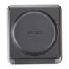 Seiko Clock Table Clock Alarm Clock Analog Small Body Size: 7.8 X 17.2 X 2.4cm QQ638S